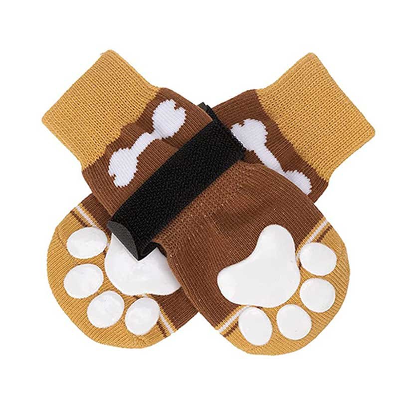 Cotton Breathable Anti Slip Soft Outdoor Warm Wear Dog Puppy Socks Shoes